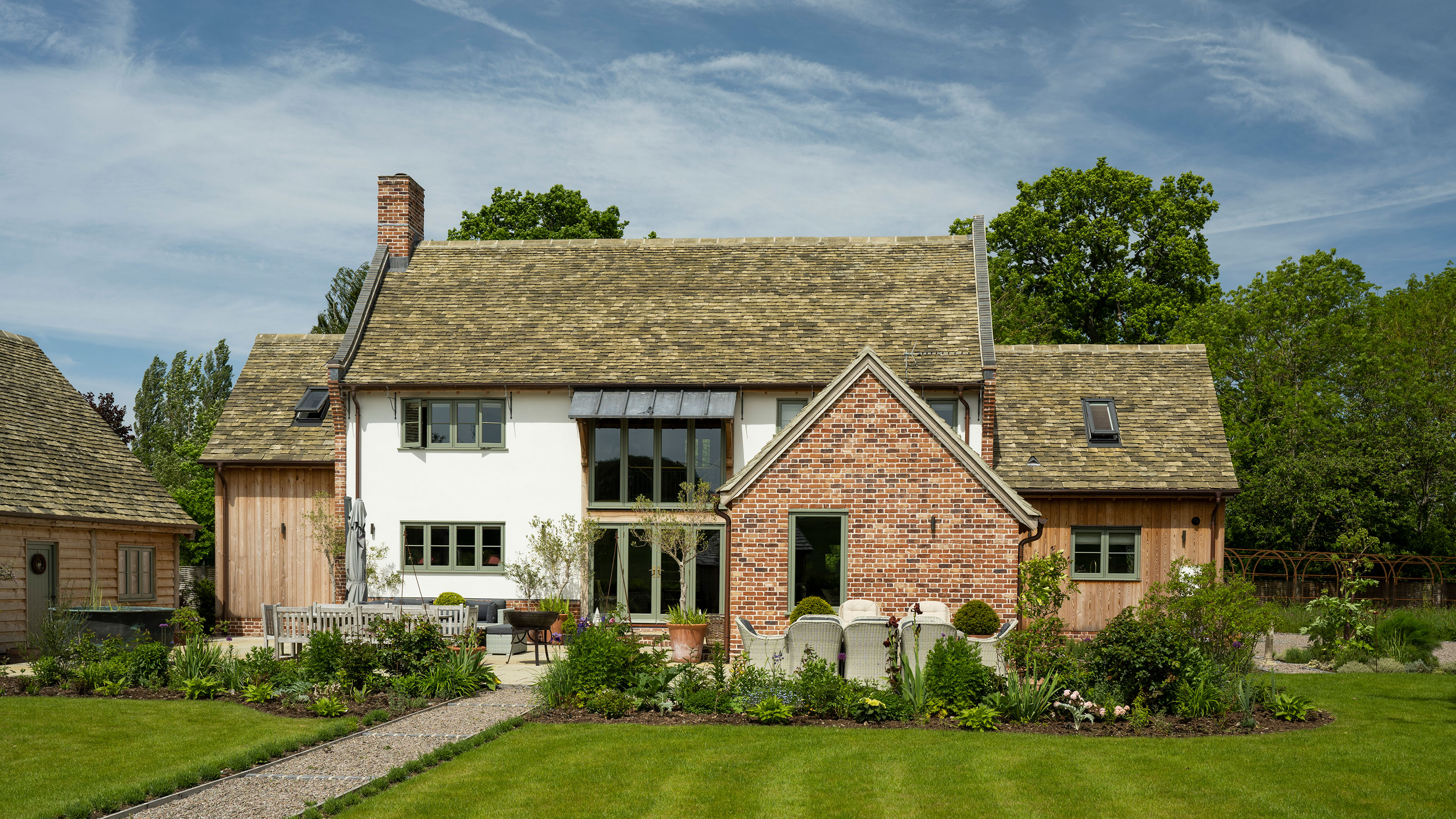 Completed roofing project showcasing quality finish