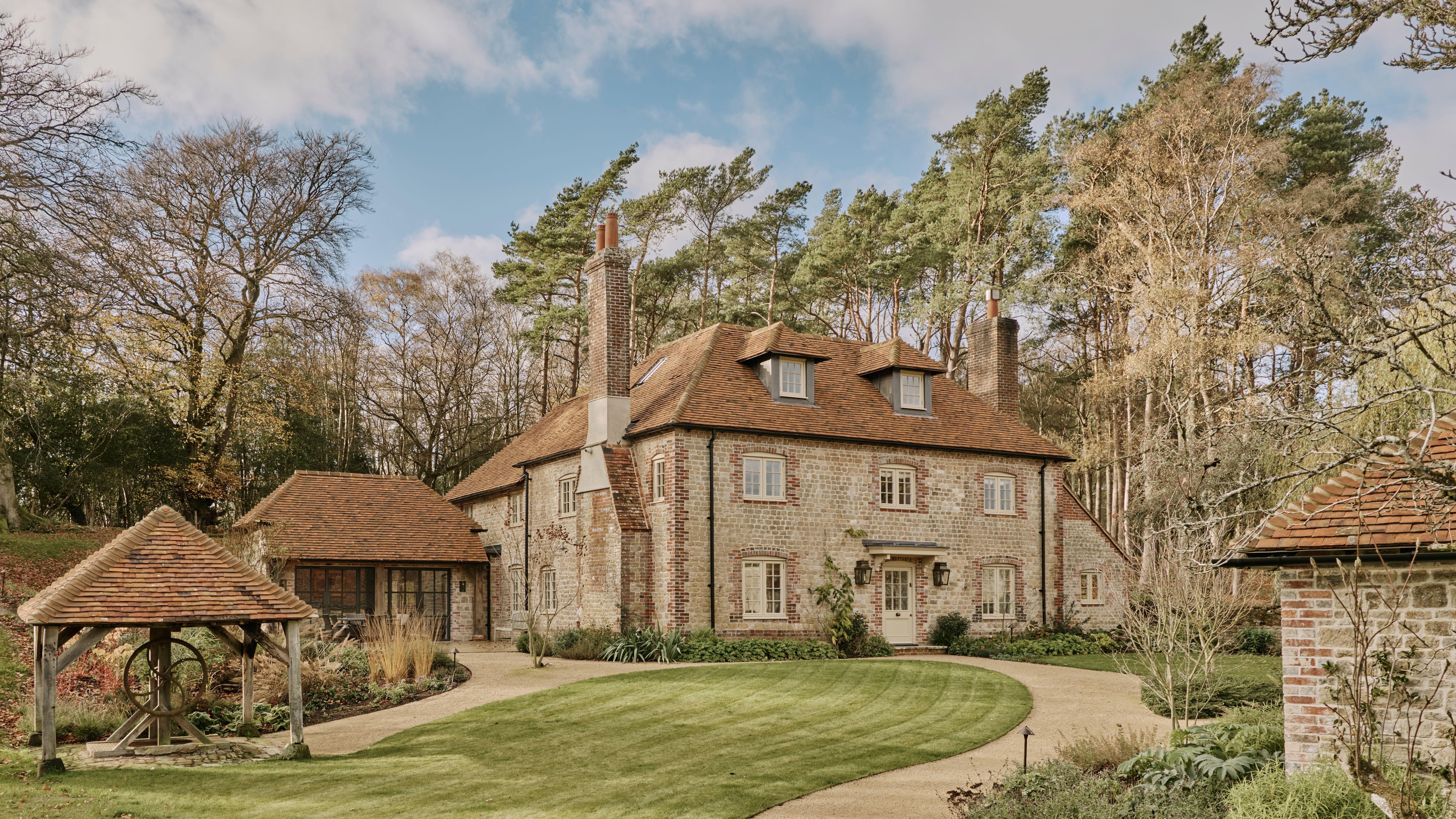 Beautiful UK property with pristine new tile roof