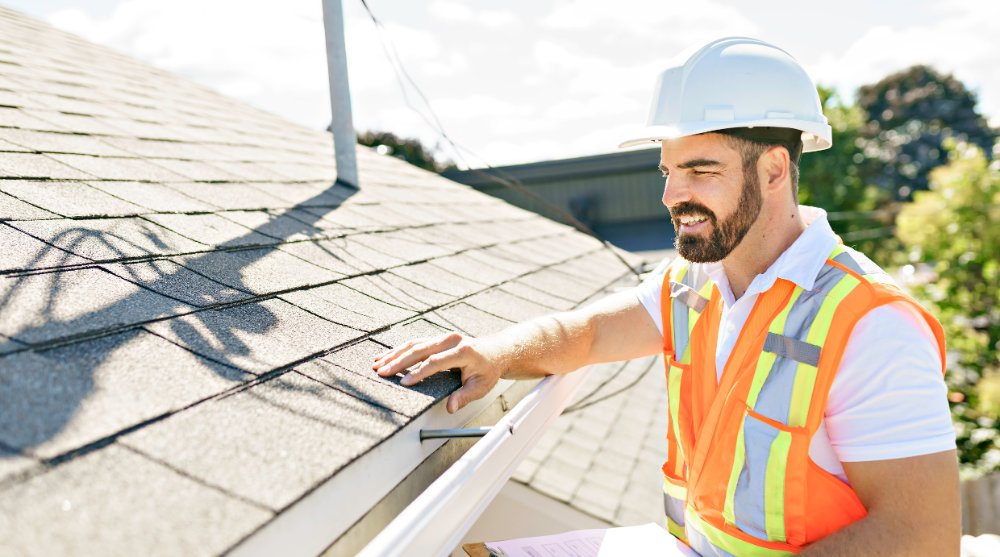 Roof inspection and maintenance work
